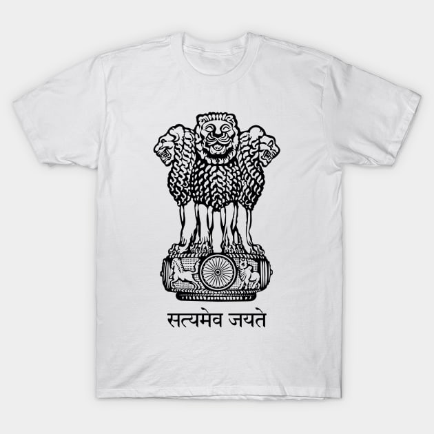 Republic of India T-Shirt by Wickedcartoons